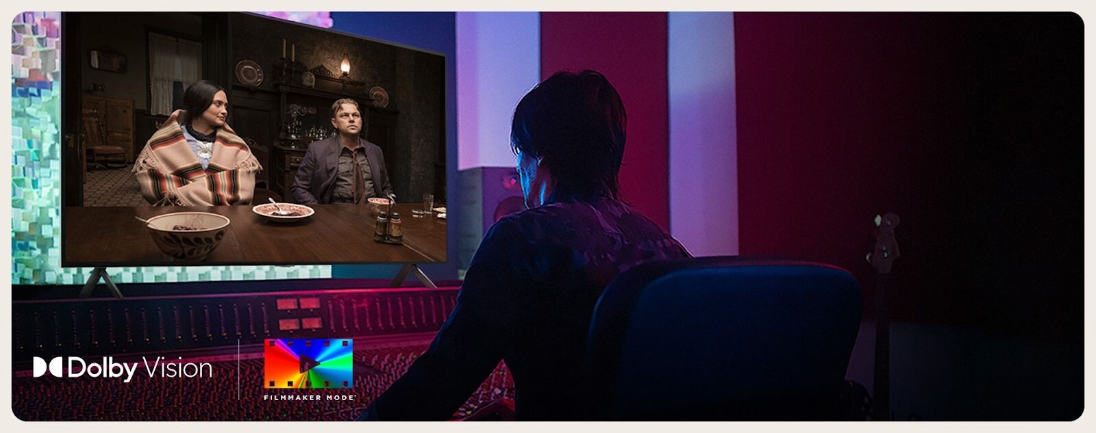 Dolby Vision và FILMMAKER MODE mang đến khung hình chất lượng 