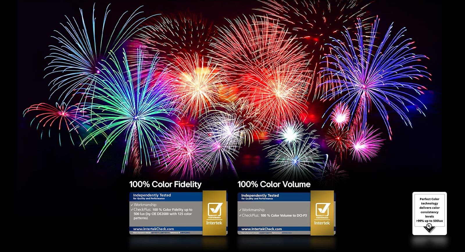 Dải màu 100% với độ trung thực cao, đem đến sắc màu tinh khiết