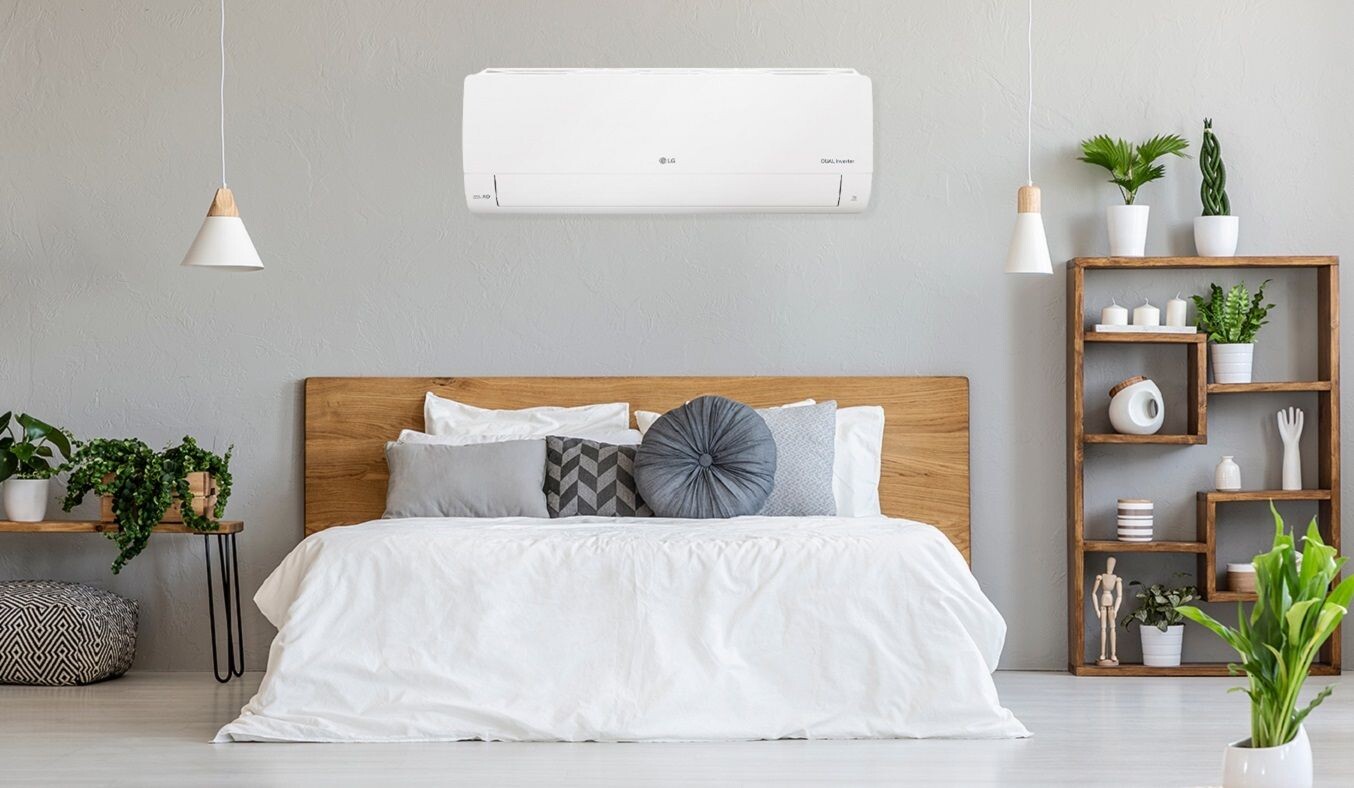 Kiểu dáng được thiết kế nguyên khối, cùng tone màu chủ đạo màu trắng 