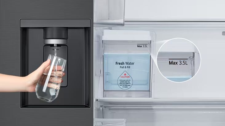 Bình chứa nước cỡ lớn, dễ dàng để sử dụng