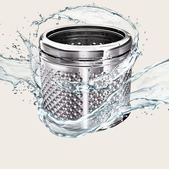 Vệ sinh lồng giặt hạn chế tích tụ cặn bẩn 