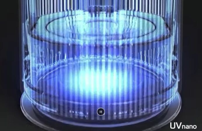 Công nghệ UVnano™ còn giúp lọc sạch tới 99.99% vi khuẩn