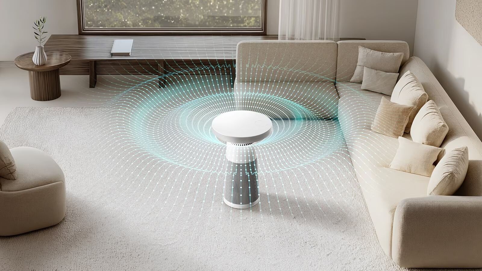 Kết nối loa Bluetooth tiện lợi, sạc không dây và điều chỉnh hiển thị đèn sáng