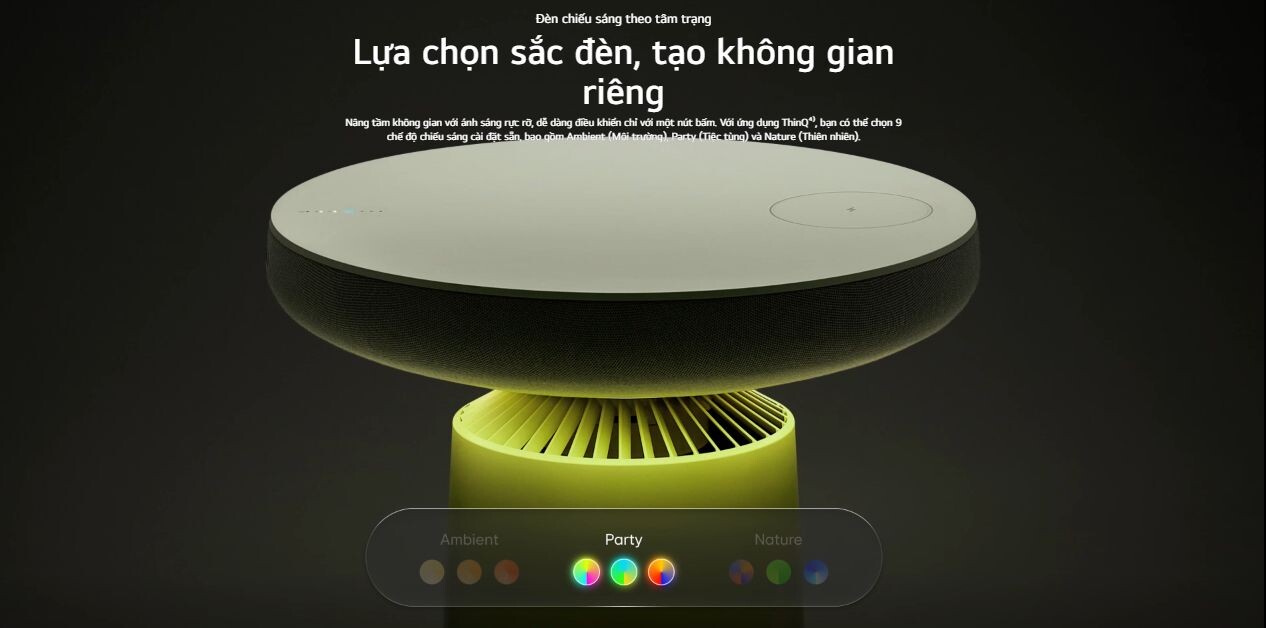 Đèn chiếu sáng với 9 cấp độ khác nhau