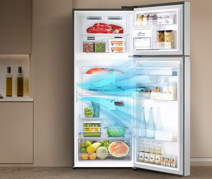 Door Cooling là công nghệ làm lạnh từ cánh tủ