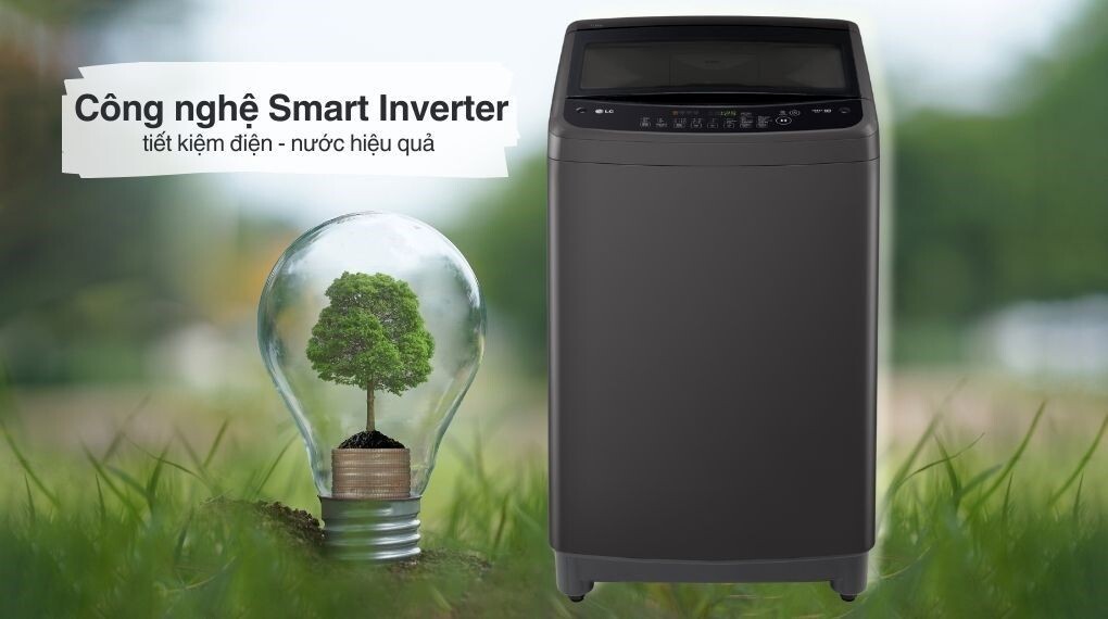 Smart Inverter Motor™ có trên LG T2310VBTN có khả năng vận hành mạnh mẽ