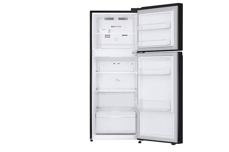 Bên trong tủ là các ngăn tủ được bố trí khá hợp lý