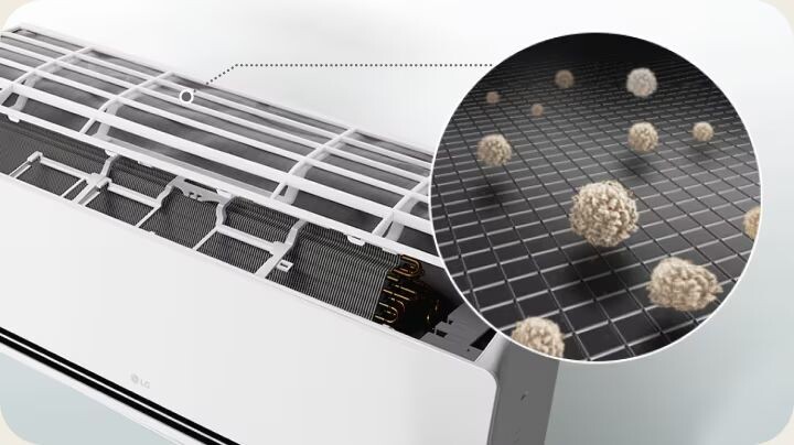 Màng lọc thô bắt giữ các hạt bụi có kích thước lớn ngay từ bước lọc đầu tiên