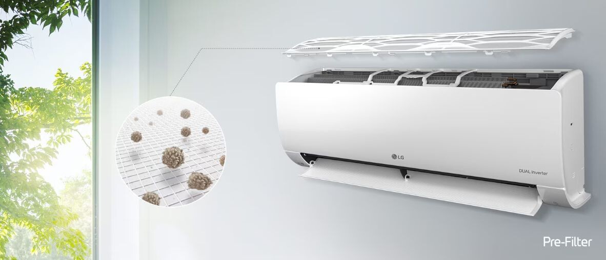 Màng lọc sơ cấp bắt giữ các hạt bụi thô có kích thước lớn hơn