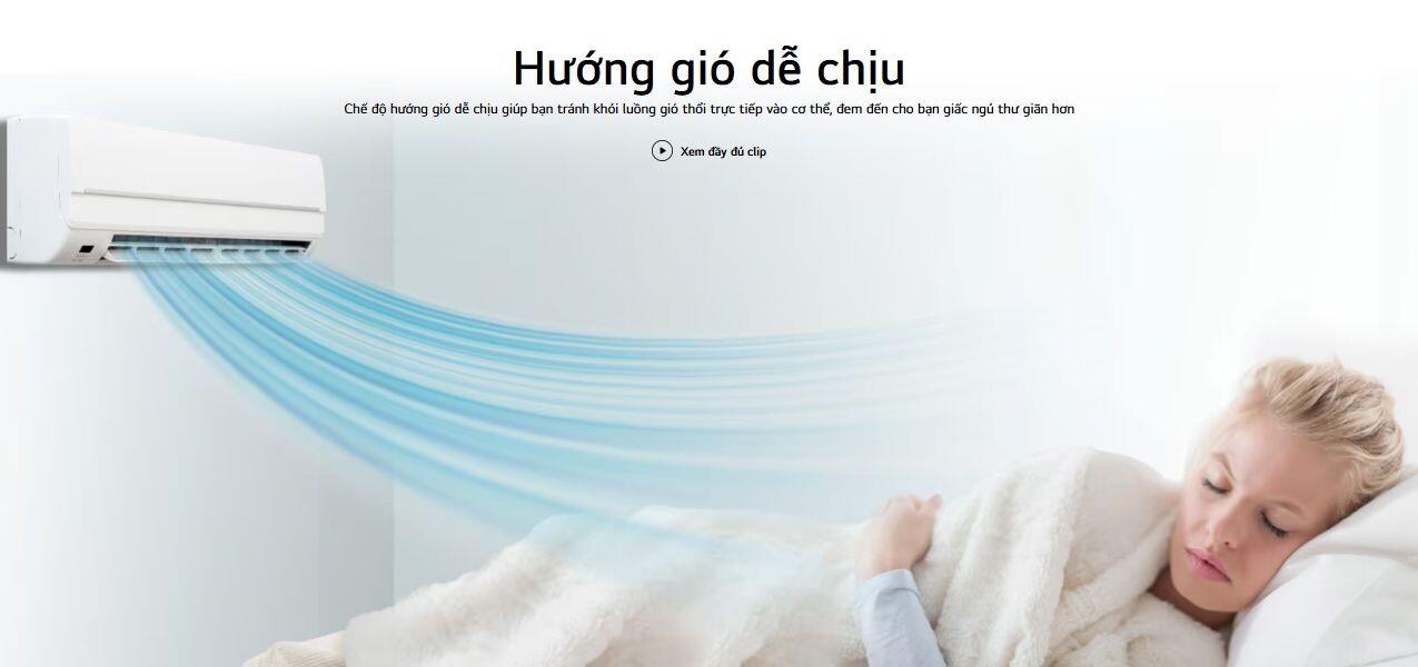 Chế độ hướng gió dễ chịu