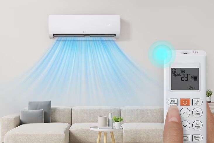 Thiết lập các chế độ như làm mát, quạt, hút ẩm...