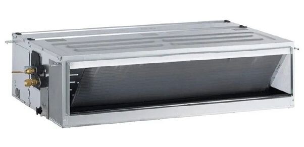 Máy có dàn lạnh nhỏ gọn, được lắp đặt kín đáo ẩn sâu bên trong trần,