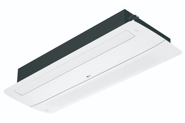 Dàn lạnh được thiết kế nhỏ gọn, với mặt nạ trắng tinh tế