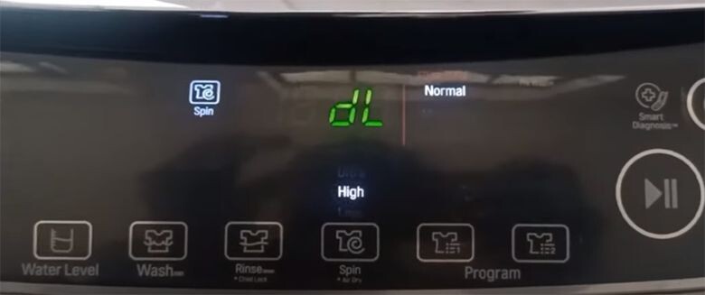 Tìm hiểu về tình trạng máy giặt LG báo lỗi DL