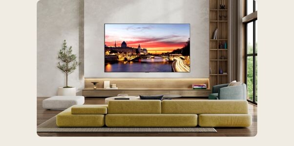LG 65C6PSA sở hữu thiết kế hiện đại, tinh tế 