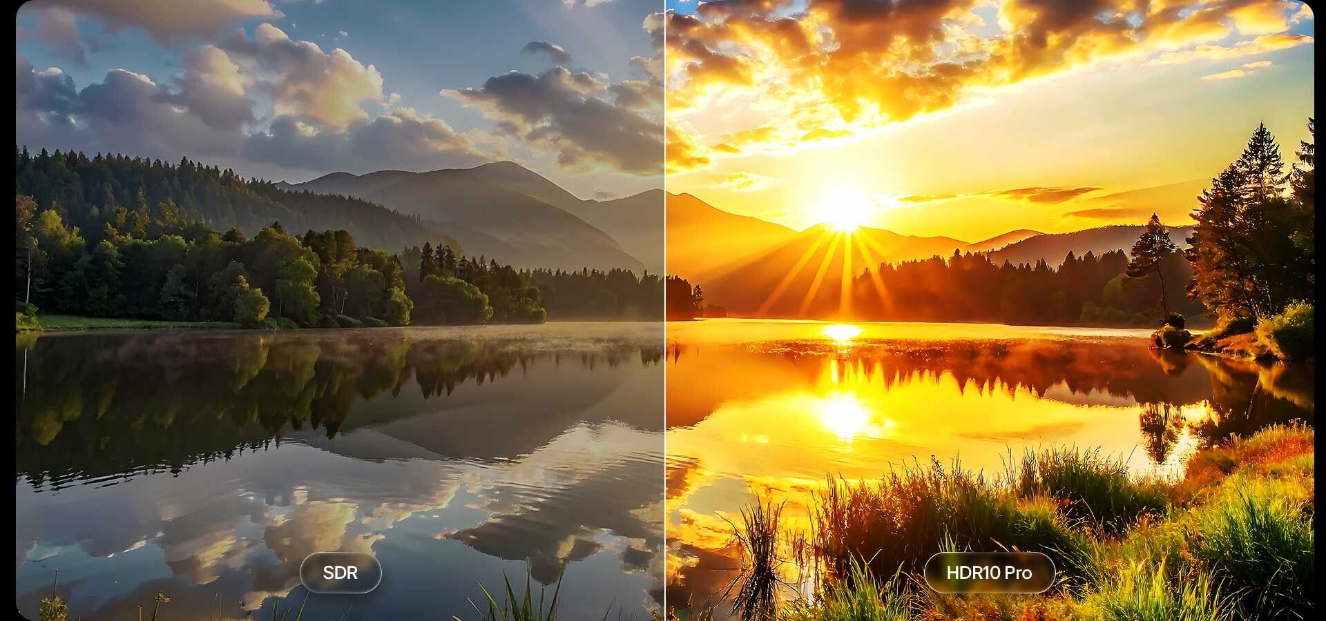 Công nghệ HDR10 Pro mang đến hình ảnh tinh xảo hơn