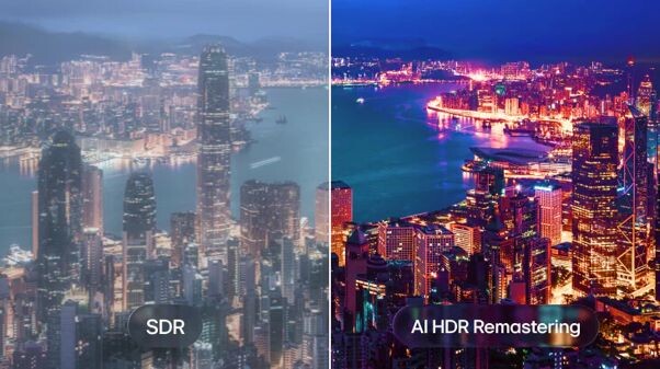AI HDR Remastering tự động tối ưu màu sắc, độ tương phản