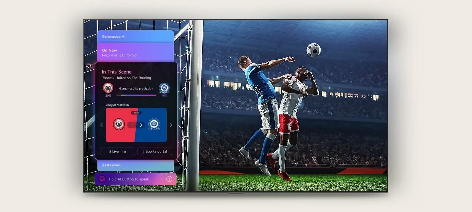 Công nghệ Sports Forecast by AI Concierge
