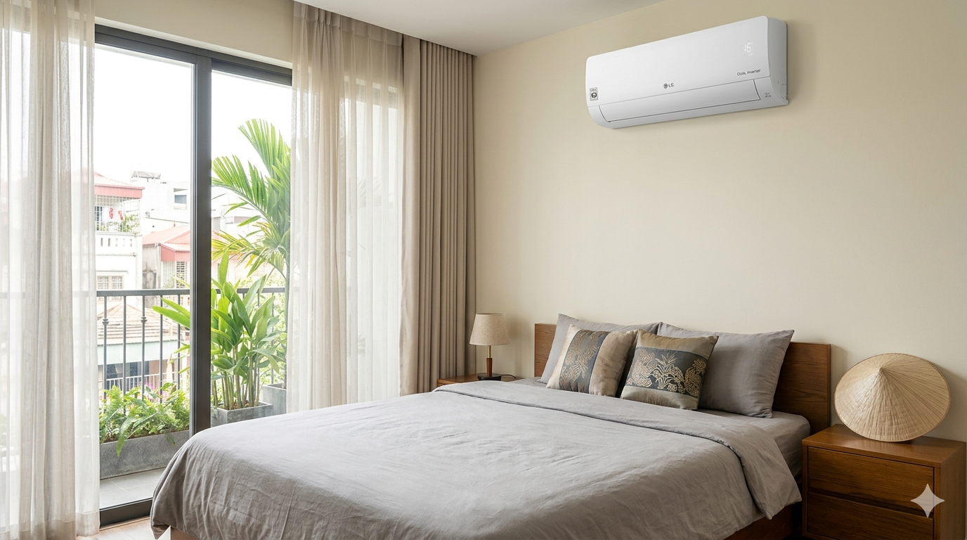 Bảng giá điều hoà LG 9000 BTU các dòng Inverter và Dual Inverter năm 2025