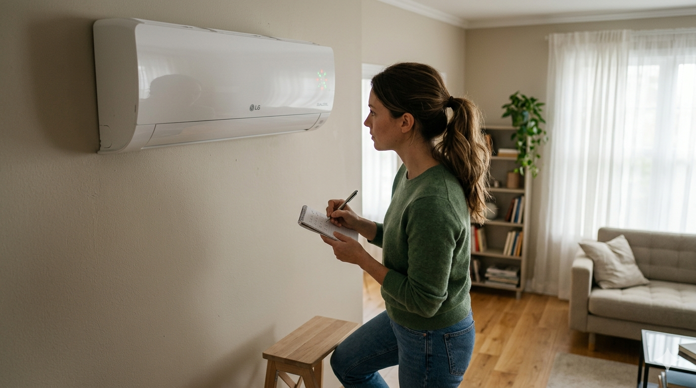 Cách đọc đèn nháy báo lỗi điều hoà LG để xác định mã CH tương ứng