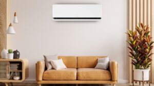 Điều hoà LG 18000 BTU 2HP treo tường phòng khách hiện đại