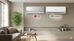 So sánh điều hoà LG và Casper — chọn hãng nào phù hợp hơn