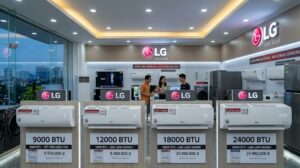 Bảng giá điều hoà LG Dual Inverter Compressor 2025 các công suất