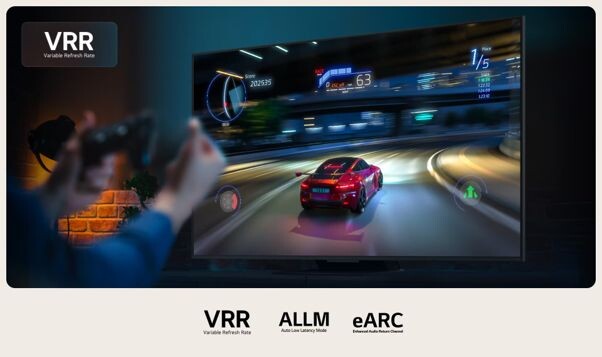 Tận hưởng giải trí ấn tượng với công nghệ VRR đỉnh cao