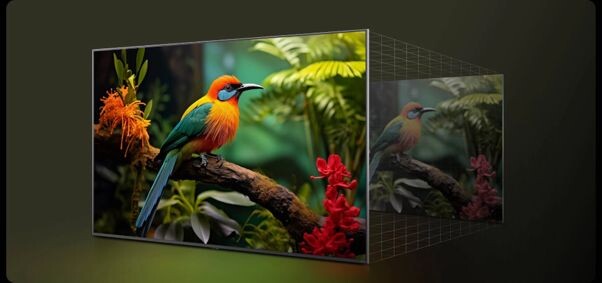 Công nghệ 4K Super Upscaling nâng cấp độ sáng tối ưu