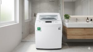 Máy giặt LG 6kg Smart Inverter cửa trên màu trắng nhỏ gọn tiết kiệm
