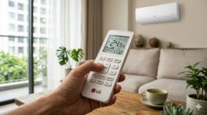Hướng dẫn sử dụng các chế độ trên remote điều hoà LG đúng cách để tiết kiệm điện