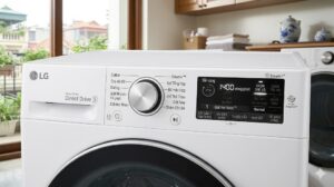 Cách chọn chế độ vắt phù hợp trên máy giặt LG cửa ngang