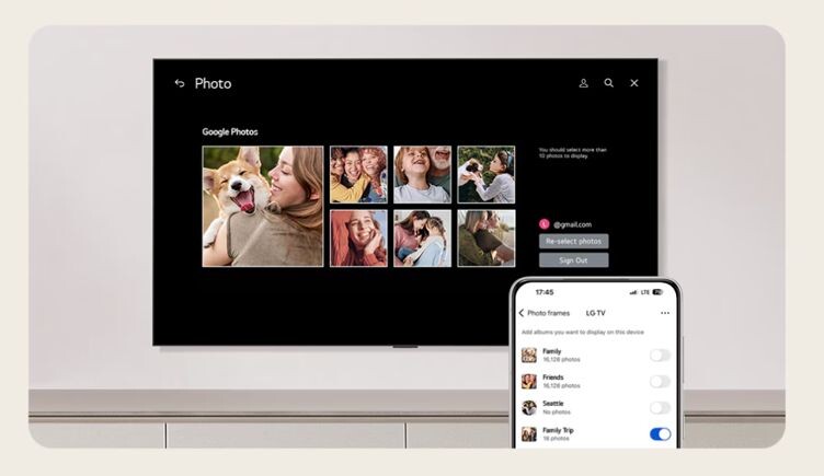 Truy cập Google Photos và trưng bày những khoảnh khắc đáng nhớ