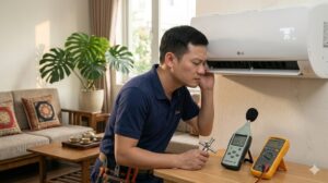 Điều hoà LG phát tiếng kêu bất thường khi hoạt động cần kiểm tra nguyên nhân