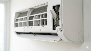 Cánh đảo gió điều hoà LG không mở cần kiểm tra motor bước và vệ sinh khớp nối