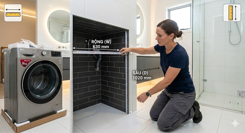 Infographic các công nghệ máy giặt LG