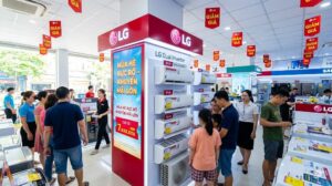 Chương trình khuyến mãi điều hoà LG tại cửa hàng điện máy