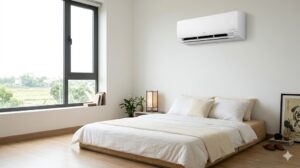 Điều hoà LG DualCool Dual Inverter 2025 trắng trên tường
