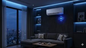 Điều hoà LG DUALCOOL Premium với biểu tượng AI sáng