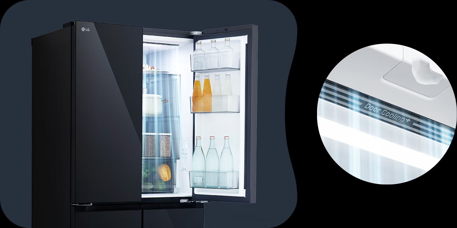 DoorCooling là công nghệ làm lạnh từ cửa tủ