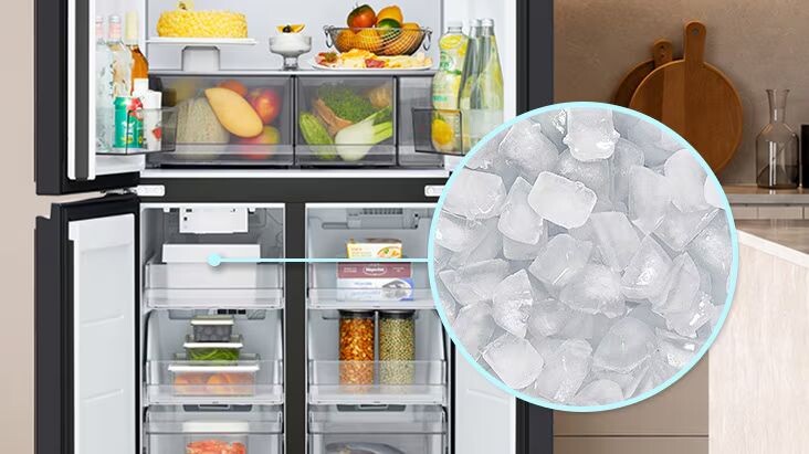 Hệ thống làm đá tự động