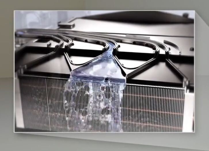 Tự động vệ sinh bề mặt bình nước ngưng tụ