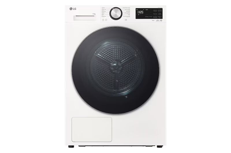 RX11VHP5W sở hữu kiểu dáng hiện đại với tone màu trắng tinh tế
