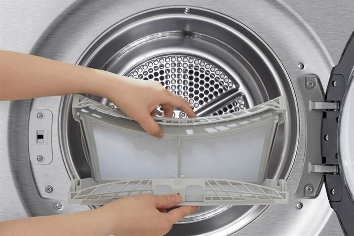 Bộ lọc xơ vải kép được thiết kế với 2 lớp lưới lọc