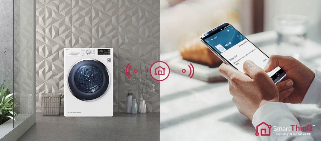 LG RB09NHP5W còn tích hợp ứng dụng SmartThinQ