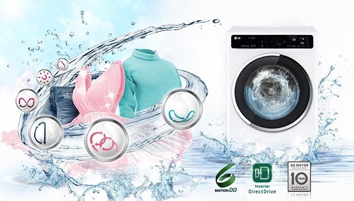 Máy Giặt LG Fuzzy Logic 6-6.6kg: Đánh Giá Công Nghệ