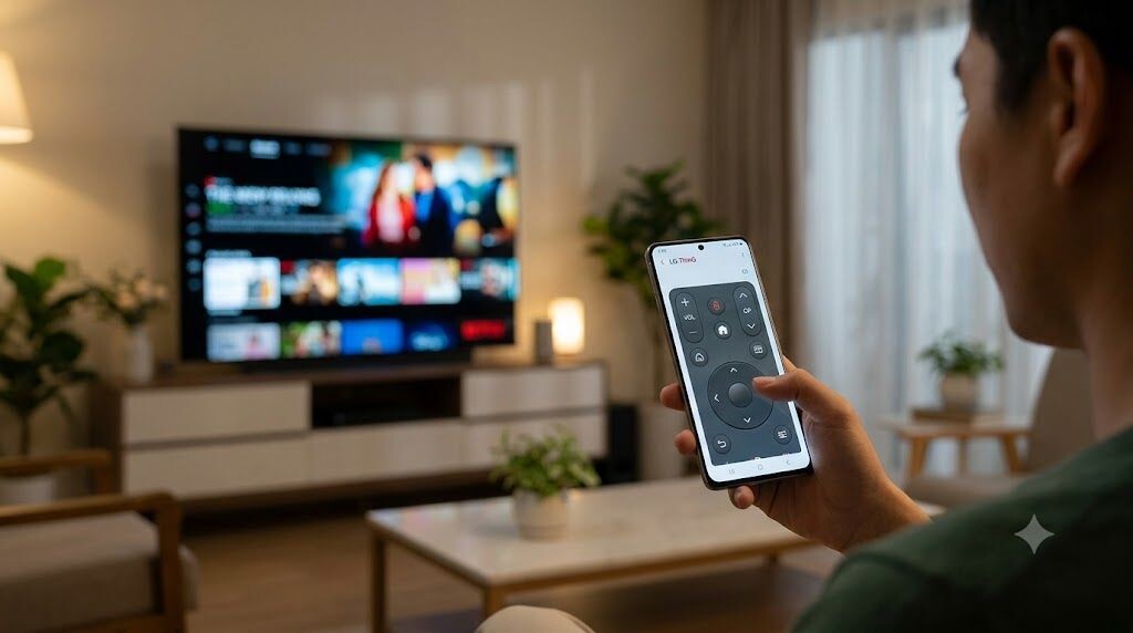 Đăng Nhập Qua Ứng Dụng LG ThinQ