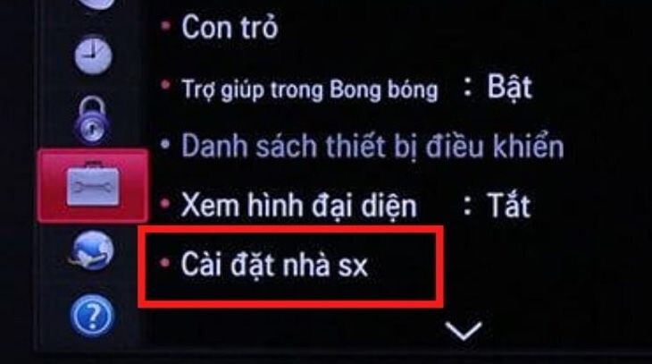Hướng Dẫn Reset Tivi LG Từng Bước Chi Tiết