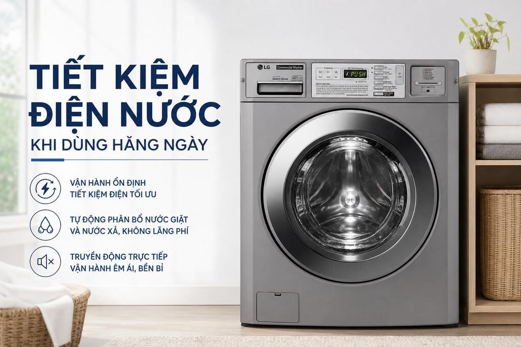Máy Giặt LG 9kg: Kích Thước Và Các Mẫu Bán Chạy Nhất