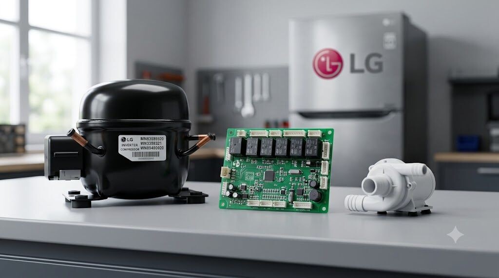Linh kiện tủ lạnh LG